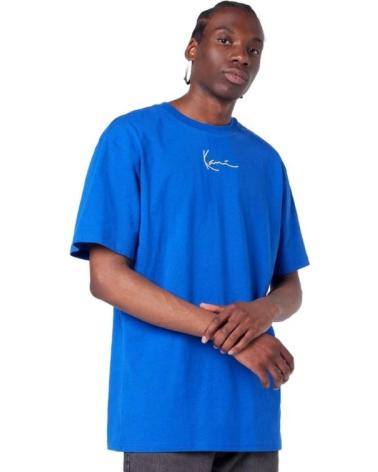 T-SHIRT KARL KANI SMALL SIGNATURE PRINT UNISSEX AZUL ROYAL ROYAL