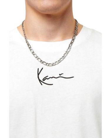 T-SHIRT KARL KANI SMALL SIGNATURE PRINT BRANCA BLANCO