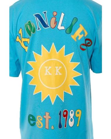 T-SHIRT KARL KANI SMALL SIGNATURE KANILIFE UNISSEX TURQUESA TURQUESA