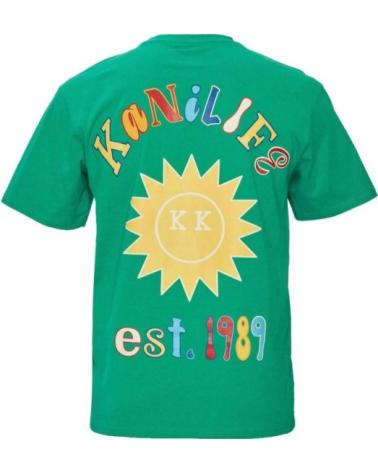 KARL KANI CAMISETA SMALL SIGNATURE KANILIFE HOMBRE VERDE VERDE