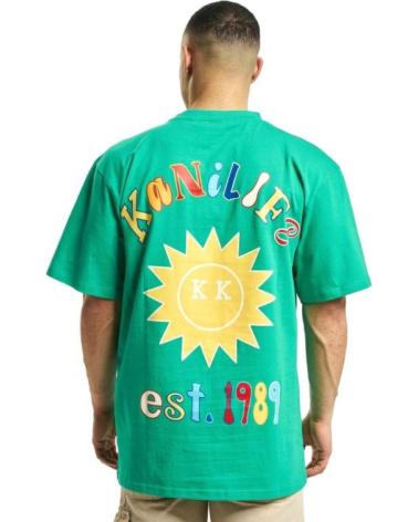 KARL KANI CAMISETA SMALL SIGNATURE KANILIFE HOMBRE VERDE VERDE
