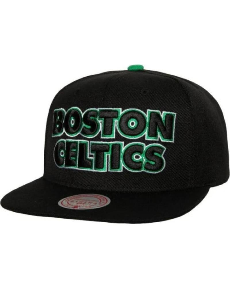 CAPPELLO MITCHELL & NESS BOSTON CELTICS NBA '13 DRAFT SNAPBACK NERO NEGRO