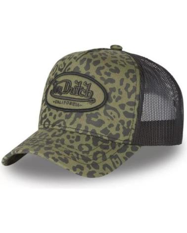 CAPPELLINO TRUCKER VON DUTCH STAMPA ANIMALE VERDE VERDOSO