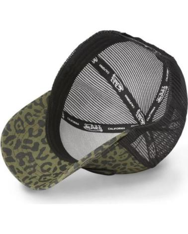 CAPPELLINO TRUCKER VON DUTCH STAMPA ANIMALE VERDE VERDOSO