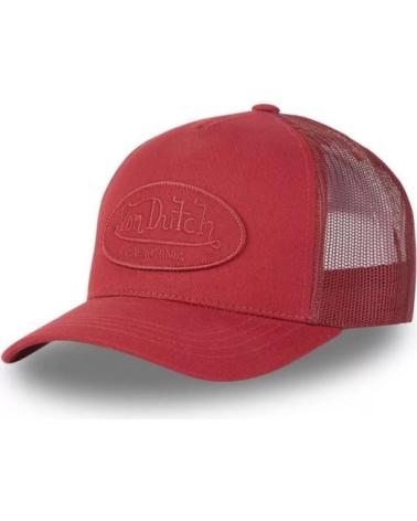 CAPPELLINO TRUCKER VON DUTCH LOF A3 ROSSO ROJO