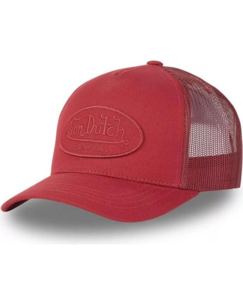 CAPPELLINO TRUCKER VON DUTCH LOF A3 ROSSO ROJO