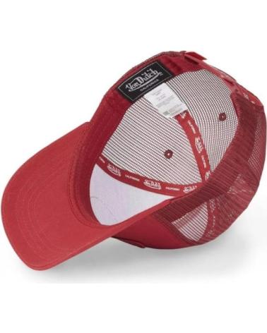 CAPPELLINO TRUCKER VON DUTCH LOF A3 ROSSO ROJO