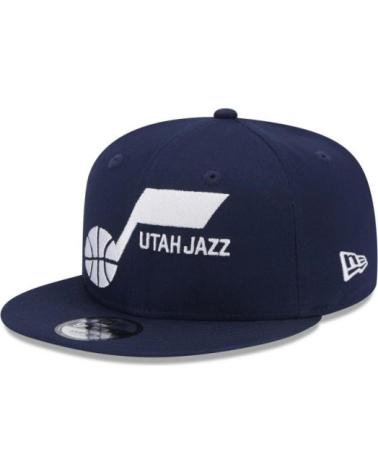 CASQUETTE NEW ERA 9FIFTY UTAH JAZZ NBA PATCH BLEU MARINE OFFICIEL AZUL