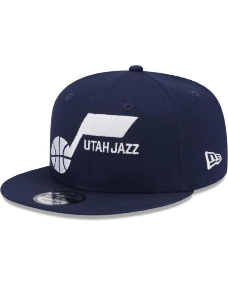 CASQUETTE NEW ERA 9FIFTY UTAH JAZZ NBA PATCH BLEU MARINE OFFICIEL AZUL