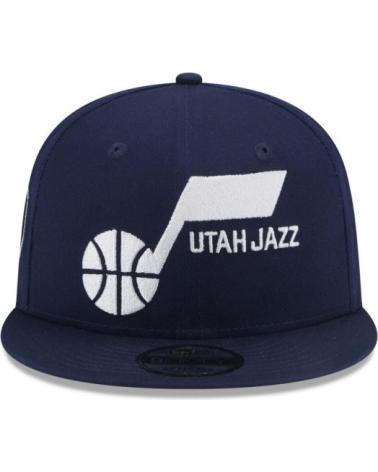 CASQUETTE NEW ERA 9FIFTY UTAH JAZZ NBA PATCH BLEU MARINE OFFICIEL AZUL