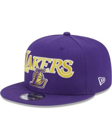 NEW ERA 9FIFTY LOS ANGELES LAKERS NBA PATCH PURPLE CAP LOSLAK MORADO