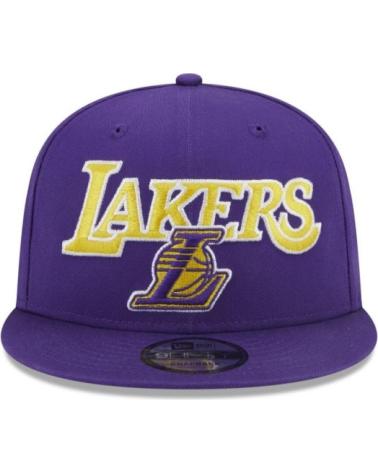 NEW ERA 9FIFTY LOS ANGELES LAKERS NBA PATCH PURPLE CAP LOSLAK MORADO