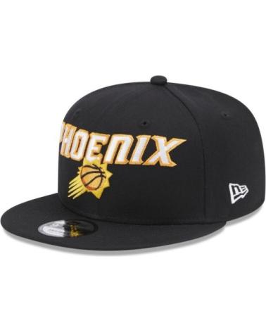 NEW ERA 9FIFTY PHOENIX SUNS NBA PATCH PHOSUN BLACK CAP NEGRO