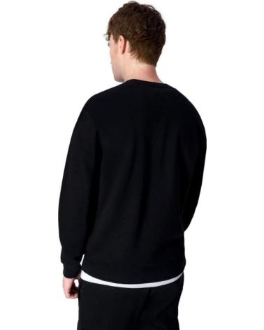 SUDADERA CHAMPION EMBROIDERED SCRIPT LOGO CREWNECK NEGRA NEGRO