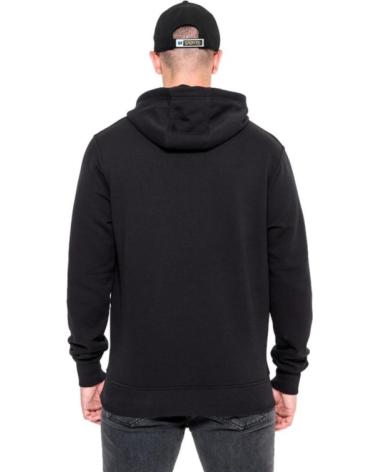 NEW ERA NEW ORLEANS SAINTS TEAM LOGO BLACK HOODIE NEOSAI NEGRO