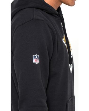 SUDADERA CON CAPUCHA NEW ERA JACKSONVILLE JAGUARS TEAM LOGO PO HOODY NEGRA NEGRO