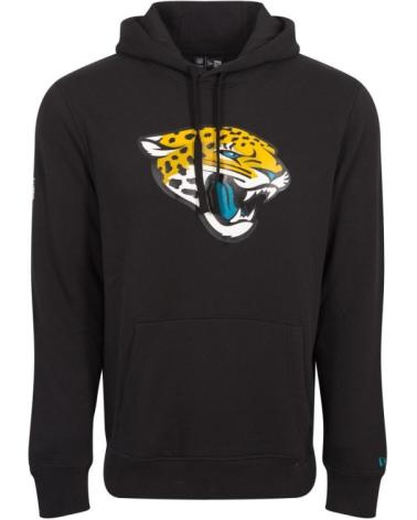 SUDADERA CON CAPUCHA NEW ERA JACKSONVILLE JAGUARS TEAM LOGO PO HOODY NEGRA NEGRO