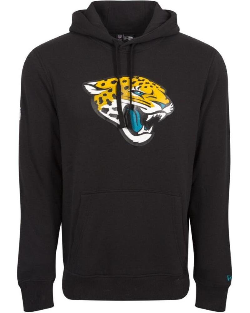 SUDADERA CON CAPUCHA NEW ERA JACKSONVILLE JAGUARS TEAM LOGO PO HOODY NEGRA NEGRO