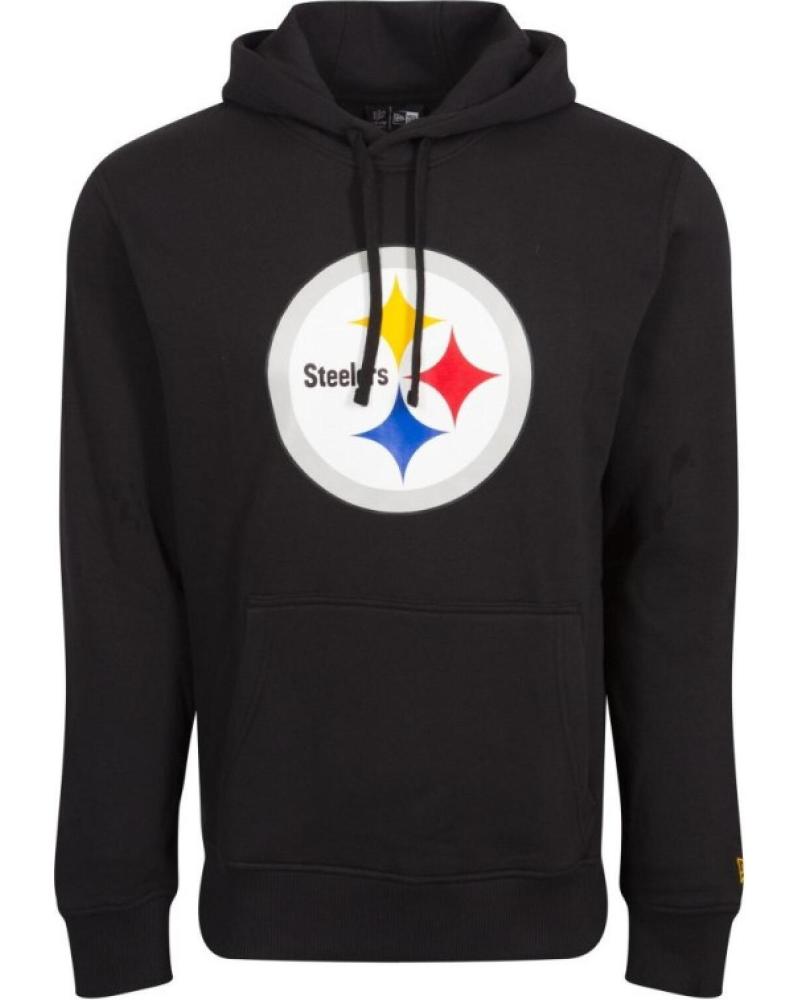 NEW ERA PITTSBURGH STEELERS TEAM LOGO PO HOODY KAPUZENPULLOVER SCHWARZ NEGRO