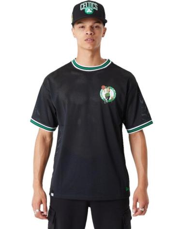 T-SHIRT NEW ERA NBA CELTICS OS MESH TEE BOSCEL PRETO UNISSEX NEGRO