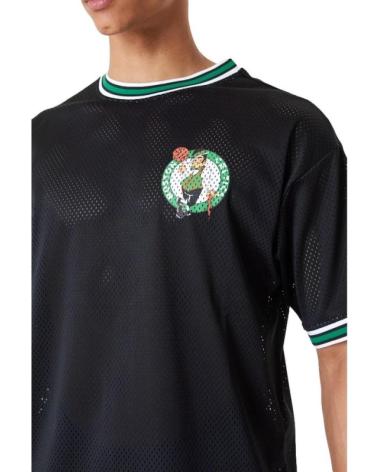 T-SHIRT NEW ERA NBA CELTICS OS MESH TEE BOSCEL PRETO UNISSEX NEGRO
