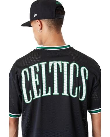 T-SHIRT NEW ERA NBA CELTICS OS MESH TEE BOSCEL PRETO UNISSEX NEGRO