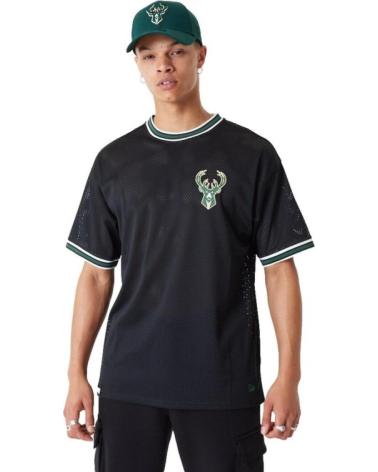 T-SHIRT NEW ERA NBA BUCKS OS MESH TEE MILBUC NOIR UNISEXE NEGRO
