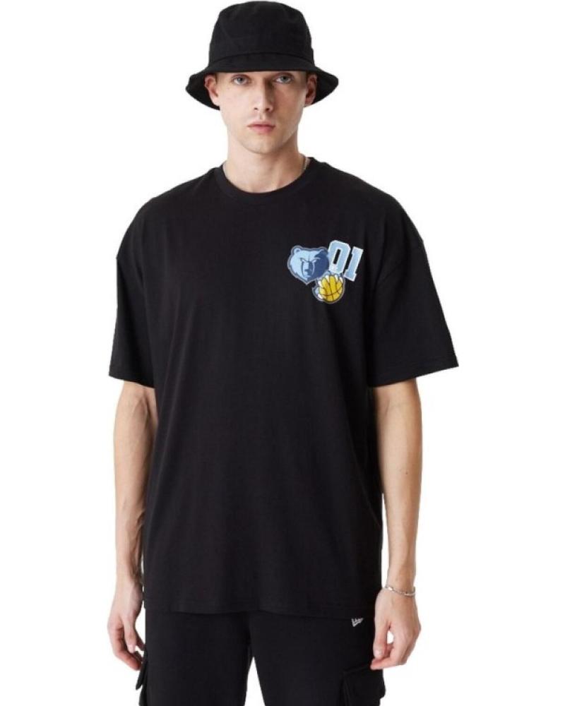NEW ERA T-SHIRT UNISEXE MEMPHIS GRIZZLIES ARCH WORDMARK OS TEE NOIR NEGRO