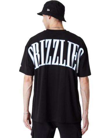 NEW ERA T-SHIRT UNISEXE MEMPHIS GRIZZLIES ARCH WORDMARK OS TEE NOIR NEGRO