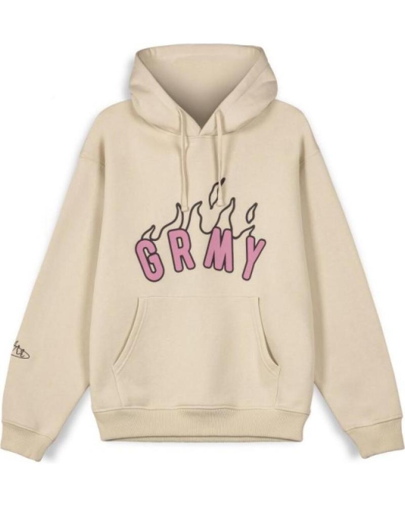 GRIMEY MELTED STONE VINTAGE HOODIE BEIGE BEIGE
