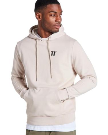 11 DEGREES SUDADERA CORE PULLOVER HOODIE BEIGE BEIGE