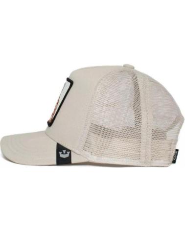BONÉ TRUCKER GOORIN BROS HIGH TRUCKIN' GIRAFA BEGE BEIGE
