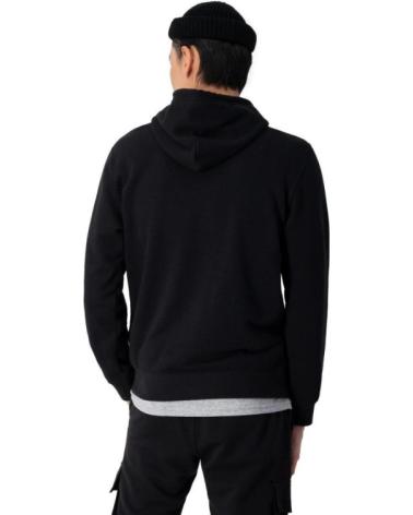 SUDADERA CON CAPUCHA CHAMPION SMALL TEXTED LOGO NEGRA NEGRO