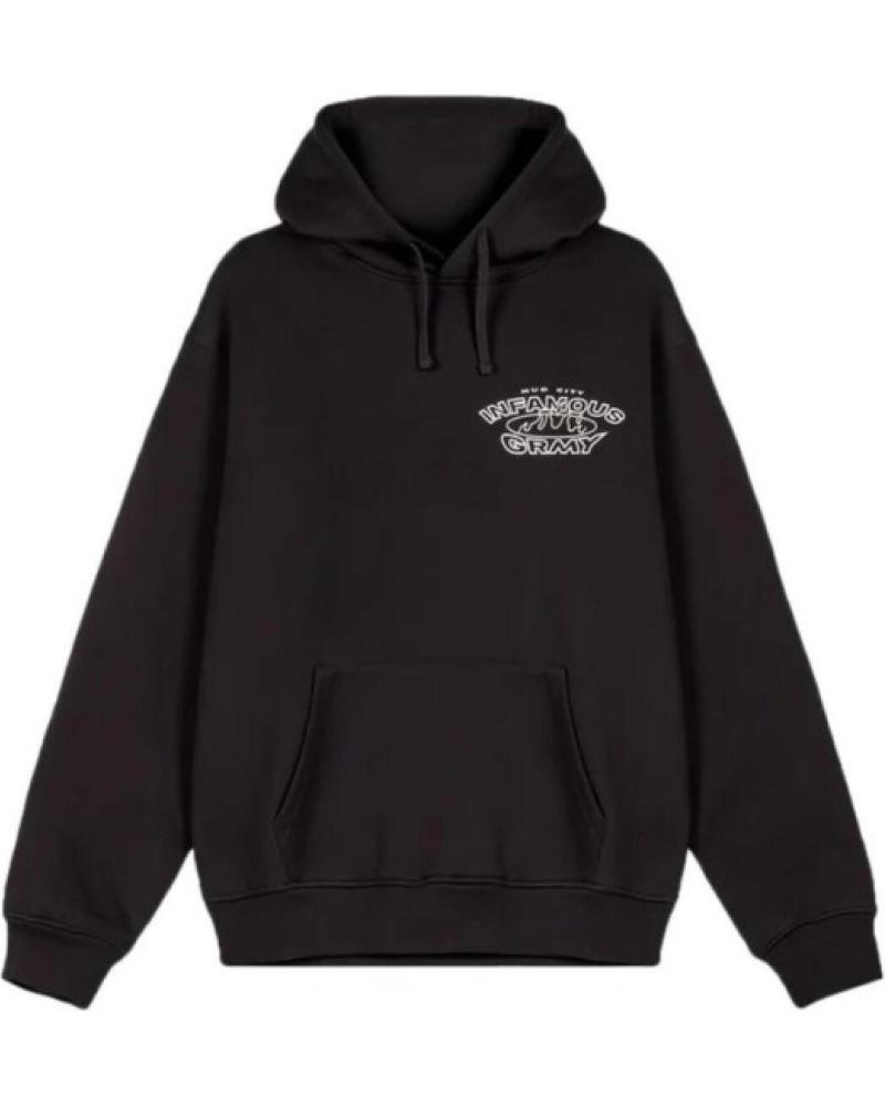 GRIMEY SUDADERA CON CAPUCHA THE CONNOISSEUR HEAVYWEIGHT NEGRA NEGRO