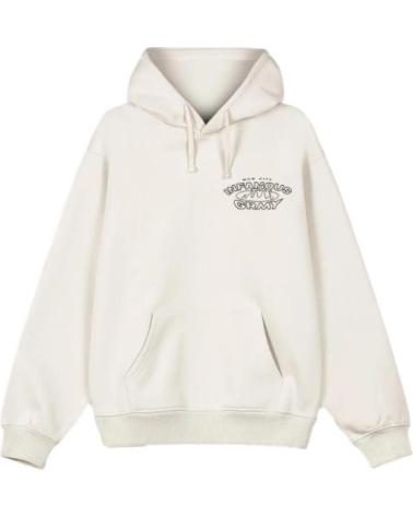 GRIMEY THE CONNOISSEUR HEAVYWEIGHT HOODED SWEATSHIRT WHITE BLANCO