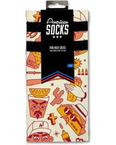 AMERICAN SOCKS SOCKEN TACOS VATOS MID HIGH MEHRFARBIG MULTICOLOR