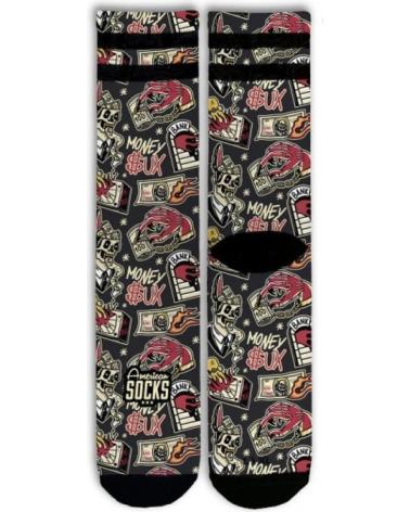 AMERICAN SOCKS SOCKEN MONEY SUCKS MID HIGH MEHRFARBIG MULTICOLOR