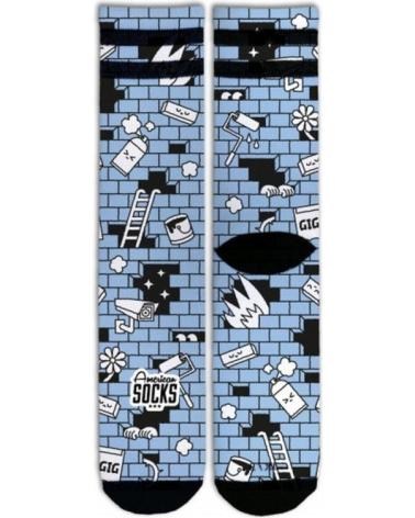 AMERICAN SOCKS SOCKEN THE WALL MID HIGH MEHRFARBIG MULTICOLOR