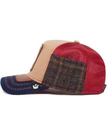 BONÉ TRUCKER GOORIN BROS DETENTION SEEKER - VEADO MULTICOLOR MARRóN