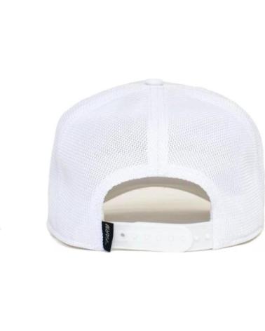 CASQUETTE TRUCKER GOORIN BROS PLATINUM SHEEP AVEC PATCH MOUTON BLANC BLANCO