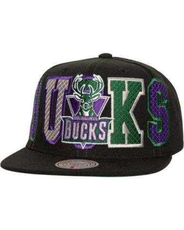 CAPPELLINO MITCHELL & NESS BUCKS VARSITY BUST SNAPBACK NERO NEGRO