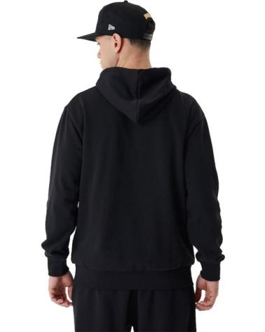 NEW ERA FELPA CON CAPPUCCIO CHICAGO BULLS TEAM SCRIPT OS HOODY NERA NEGRO