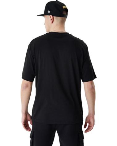 NEW ERA CAMISETA CHICAGO BULLS TEAM SCRIPT OS TEE PRETA NEGRO
