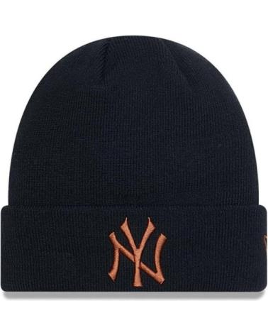 BONNET NEW ERA YANKEES LEAGUE ESSENTIAL CUFF BEANIE NEYYAN NOIR NEGRO