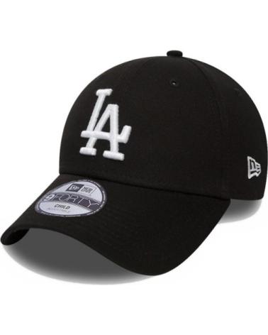 BONÉ NEW ERA 9FORTY LOS ANGELES DODGERS KIDS LEAGUE ESSENTIAL PRETO NEGRO