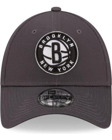 NEW ERA 9FORTY BROOKLYN NETS ESSENTIAL GREY CAP GRIS
