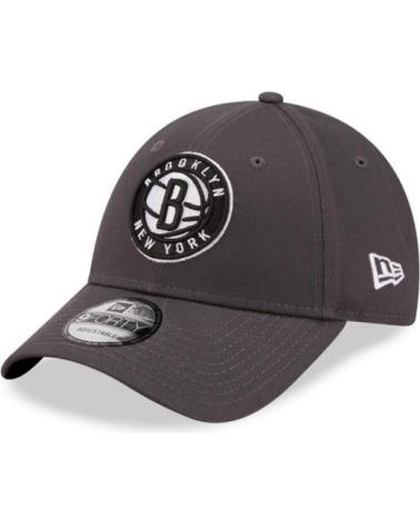 NEW ERA 9FORTY BROOKLYN NETS ESSENTIAL GREY CAP GRIS