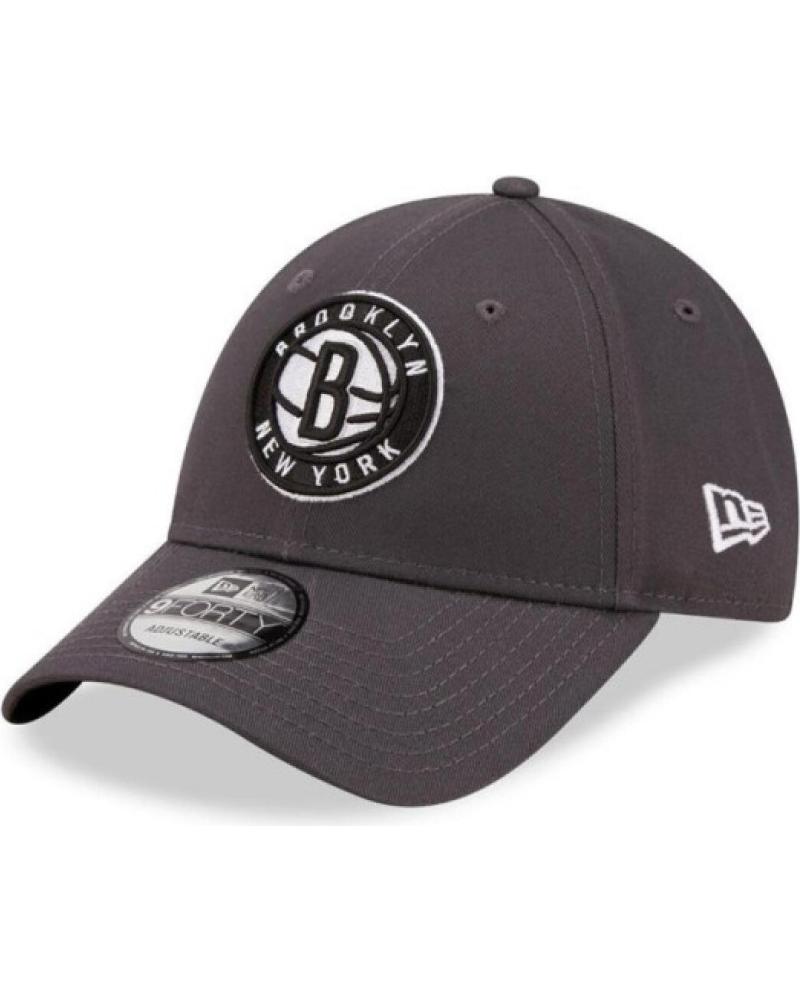 NEW ERA 9FORTY BROOKLYN NETS ESSENTIAL GREY CAP GRIS