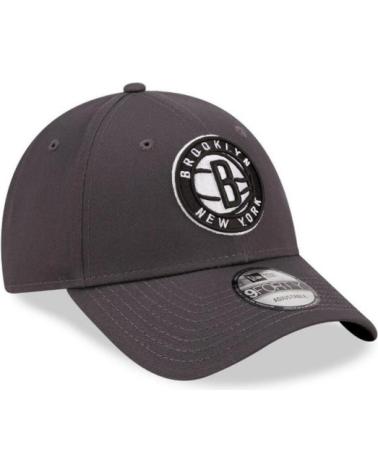 NEW ERA 9FORTY BROOKLYN NETS ESSENTIAL GREY CAP GRIS