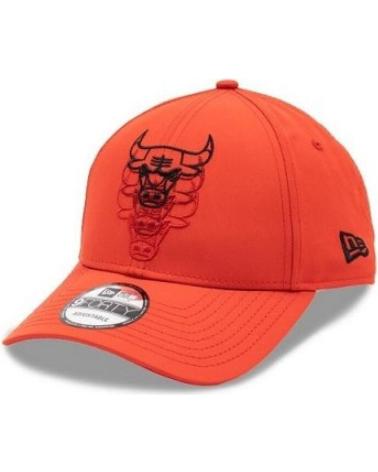 NEW ERA CHICAGO BULLS STACK LOGO 9FORTY CHIBUL ORANGE CAP NARANJA